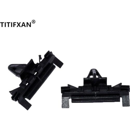 For Volvo S60 S80 S80L S40 C30 Car Wheel Arch Guard Bottom Edge Roof Trim Running Water Trough Rubber Strip Fasteners Clips