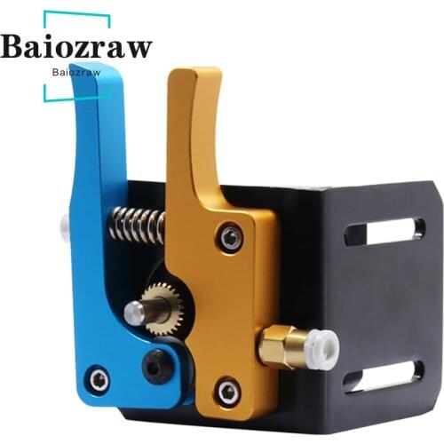 MK8 Bowden Direct Glod Blue Extruder Full Metal Aluminum Remote Hotend Extruder Kit 1.75mm Filament 3D Printer Parts
