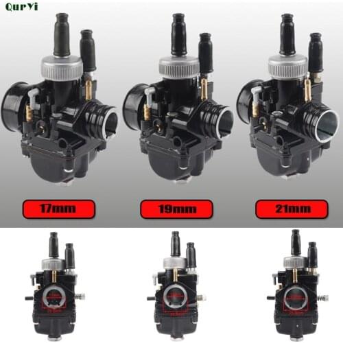 17 19 21mm Carburetor For PHBG DIO JOG50 90 BWS100 Racing Motorcycle Carburador Carb 50-100cc Puch Yamaha Zuma BING Dirt Bike