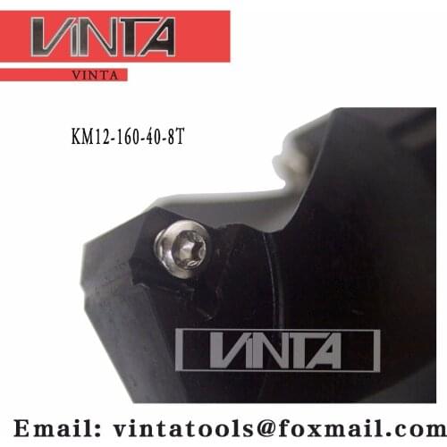 KM12-160-40-8T Face Milling Cutter for carbide Inserts SEKT1204