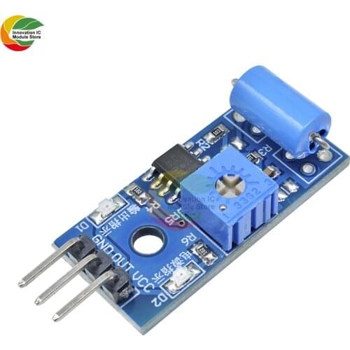 Ziqqucu LM393 Tilt sensor module intelligent car accessories Tilt sensing probe