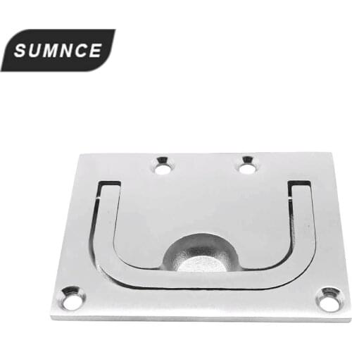 Pull deck cover handle lifting stainless steel boat hardware accessories