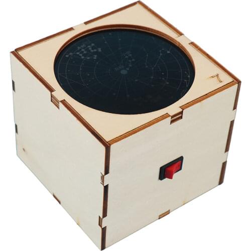 New Scientific DIY Wooden Light Toy Boy Manual Science Experiment Equipment Children Toy Gift