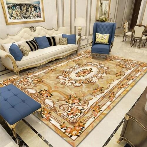 Turkish Printing Persian Rugs Home Living Room Large Rectangular Rugs High Quality Decoration Area Bedroom Large Rugs Customizab