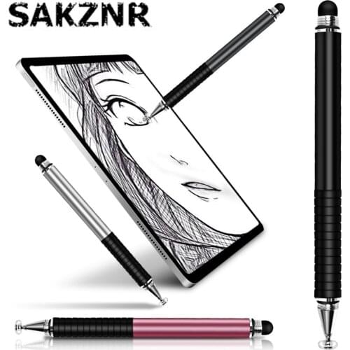 SAKZNR Stylus Pen For Smartphones 2 in 1 Touch Pen for Samsung Xiaomi Tablet Touch Pencil Thin Drawing Pencil Thick Capacity Pen