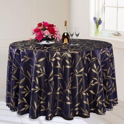 Handmade Table Cloth Jacquard Polyester Rectangular/Round Tablec Cover Banquet Party Supply Event Table Decorationss