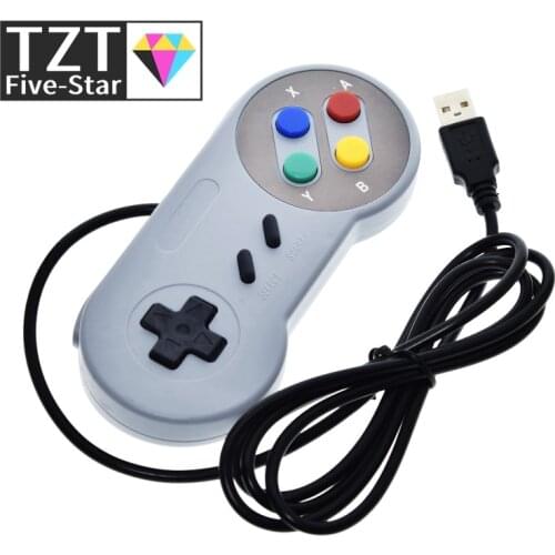 USB Game Controller Gaming Joystick Gamepad Controller for Nintendo SNES Game pad for Windows PC MAC Computer Control Joystick