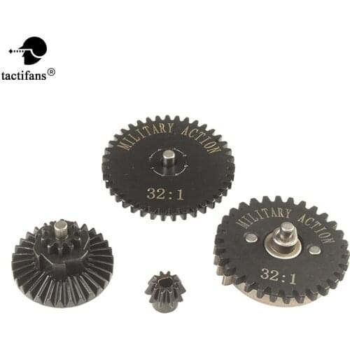 High Quality Military Action 32:1 Infinite Torque Up Gear Set For Ver.2 /3 AEG Gearbox Hunting Army Paintball Accessories