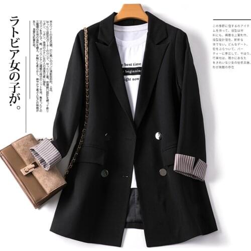 KMETRAM Womens Jacket Woman Spring 2020 Streetwear Blazer Women Blazers and Jackets Korean Office Coat Chaqueta Mujer MY3164