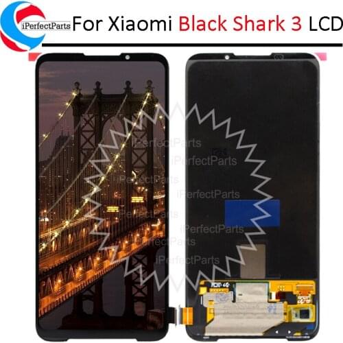 6.67'' For Xiaomi Black Shark 3 Lcd Screen Display+Touch Glass Digitizer Assembly Replacement For BlackShark 3 LCD KLE-H0