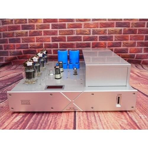 1 Pair Musical Paradise MP-702 6C33C OTL Mono Blocks Power Amplifier 100W+100W Mono Tube Amp 6C33C*4, 6J8P (or 6SJ7)*2,12AX7*1