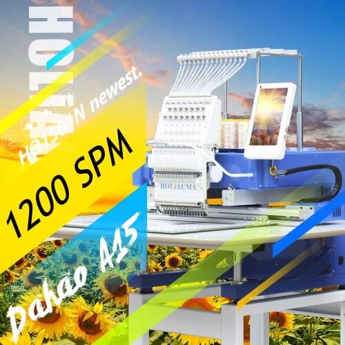 10 Years Service!!! Used 1 Head Happy Quality Computerized Embroidery Machines Price in India Servo Moter 47 Split Head Type