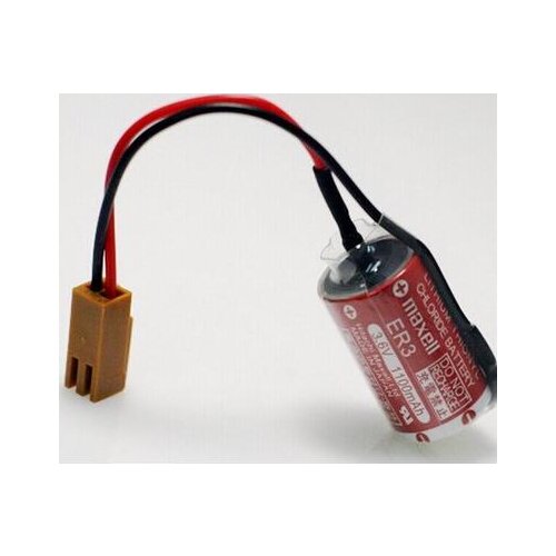 10pcs New Original ER3 3.6V 1100MAH Horned PLC Battery Lithium Batteries with Plug Japan