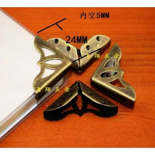 24MM Book corner Antique Notebook corner Neck angle Color pages of the Corner Album angle The empty 5MM Wholesale