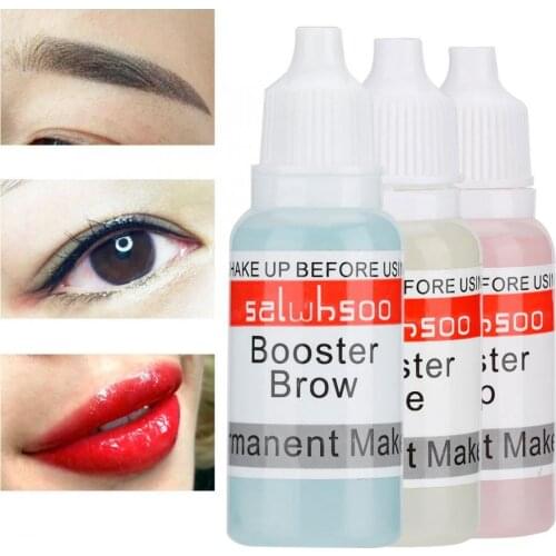 15ML Semi-permanent Tattoo Fixing Agent Eyebrow Eye Lip Dye Tattoo Microblading Pigment Ink Color Lock Liquid Tattoo Supplies