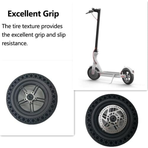 8.5 Inch Honeycomb Explosion-Proof Tire Rear Wheel For Xiaomi M365 Electric Scooter Universal Accessories
