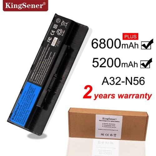 KingSener A32-N56 Laptop Battery For ASUS B53V B53A F45A F45U R500N R500VD F55 N56D N56DY N56J N56JK N56VM N56VV N56VZ N56VB