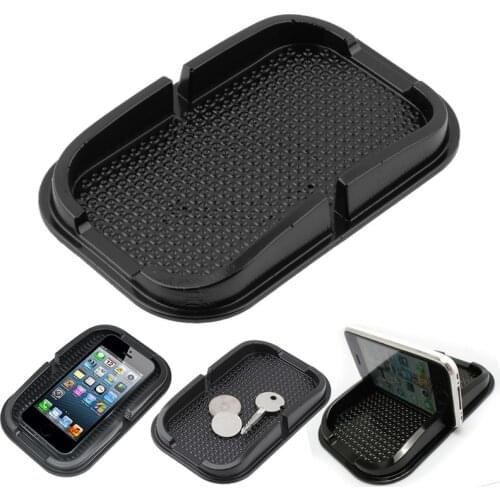 Car Anti Slip Pad Rubber Mobile Sticky Stick Dashboard Phone Shelf Anti Non Slip Mat For GPS MP3 Car DVR Non Slip Mat Holder