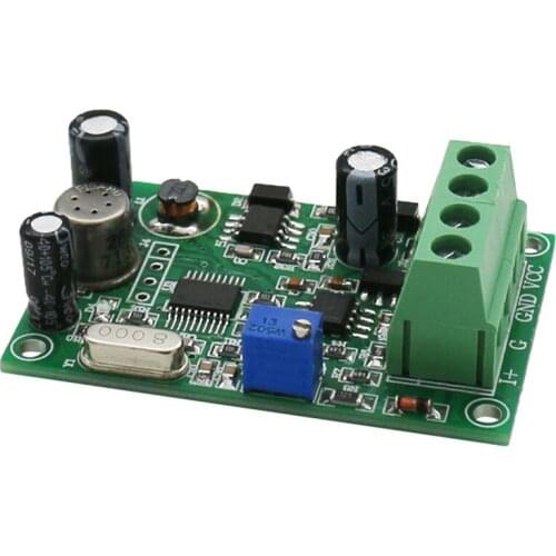 RS485 4-20mA Fume Detection Transmitter Cigarette Concentration Kitchen Fume Smoke Measurement Sensor Module