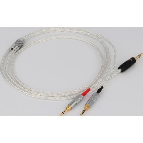 Preffair High Quality Cable with 3.5mm Stereo Plug To Dual 2.5mm Male Compatible With HiFiman HE400S HE-400I HE-400i HE560