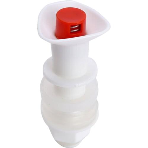 Push-Button Water Cooler Spigot Replacement with Rubbermaid Gott Cooler Valve Plastic Faucet Freezer Repair Parts
