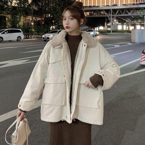 Jacket in 2020 the new qiu dong outfit joker with thick cotton-padded clothes coat female ins restoring ancient ways