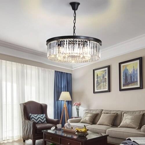 Nordic Led Pendant Lights Modern Designer Crystal Hanging Lamp For Living Room Bedroom Study Bar Loft Decor Pendant Lamp Fixture