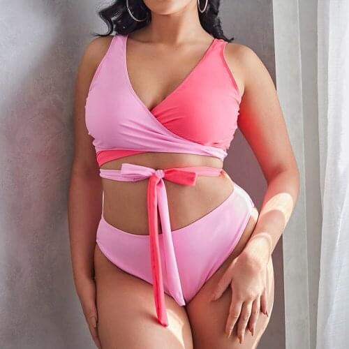 2021 New Plus Size Swimwear，Bikini，Beachwear，Ladies Swimsuit