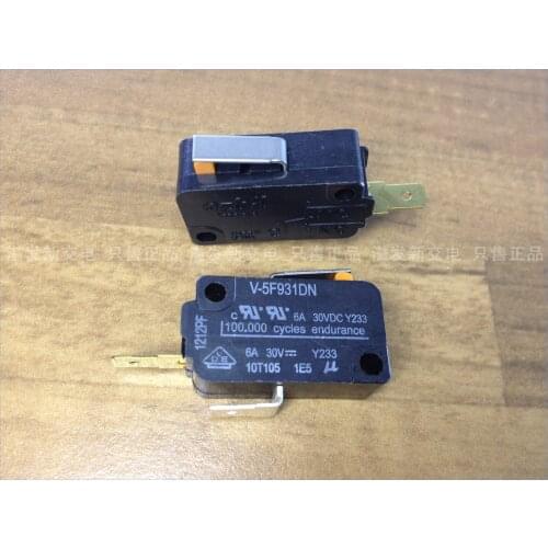 Original new 100% V-5F931DN short handle long life silver contact micro switch limit travel switch