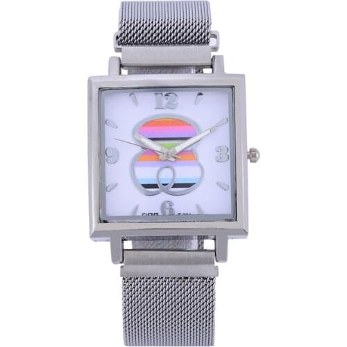 Reloj hombre 2019 new luxury brand mens watch fashion magnetic metal mesh quartz watch Women Bear Watches Relogio Masculino