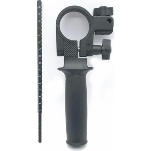 Replacement Electric hammer handle, auxiliary handle, Depth Gauges ruler for Bosch TBM3400 GBM10RE GBM350RE GSB13RE TSB1300