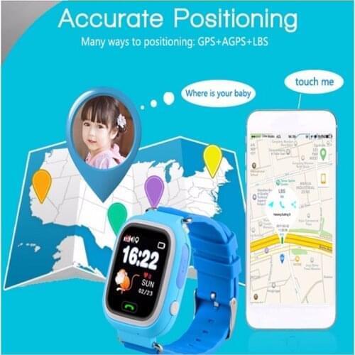 Smart baby Watch Q90 WIFI Touch Screen GPS Tracker smart watch jphone for kids safe