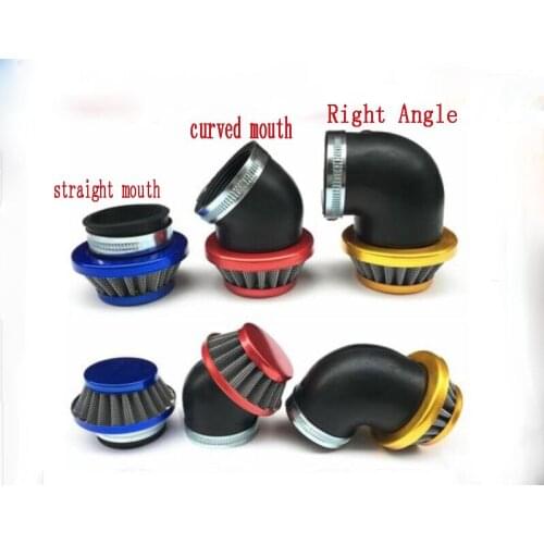 28/32/35/38/40/42/45/48/50/52/54/58/60mm Air Filter Motorcycle ATV Scooter Pit Bike Air Cleaner Intake Filter For Honda Yamaha