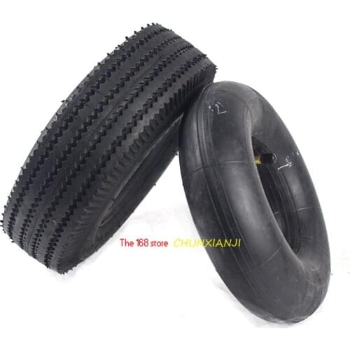 10 Inch Tyre 4.10/3.50-4 Tyres 4.10-4 3.50-4 Tires and Inner Tube Fit Electric Tricycle, Trolley,Electric Scooter,warehouse Car