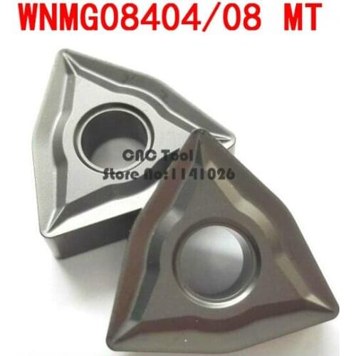 10PCS WNMG080404/ WNMG080408-MT Ceramic blade metal ceramic inserts, Cutting Tool CNC Tools Lathe cutter tools For WWLNR/MWLNR