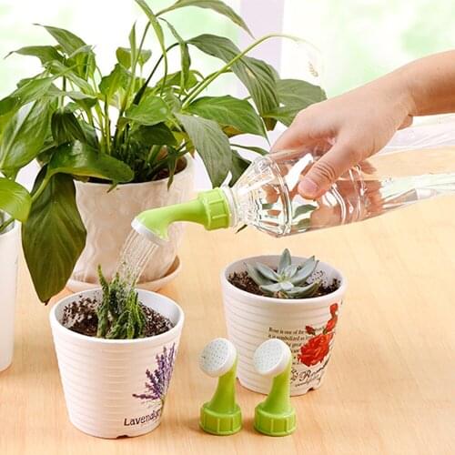 2pcs/set Garden Spray Waterer Sprinkler Portable Plant Garden Watering Nozzle Tool Glass&bottle Watering Nozzle Gardening Tools