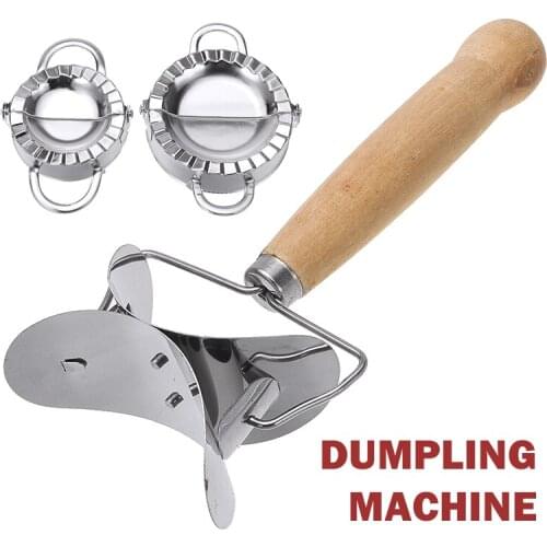 3PCS Stainless Steel Dumpling Mould Maker Slicer Cutter DIY Pastry Kitchen Tools Home Kitchen Supplies