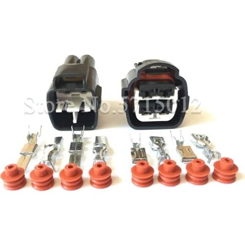 4 Hole Waterproof Car Engine System Connector Automotive Fan Socket 7283-7041-40 7282-7041-40 For Toyota