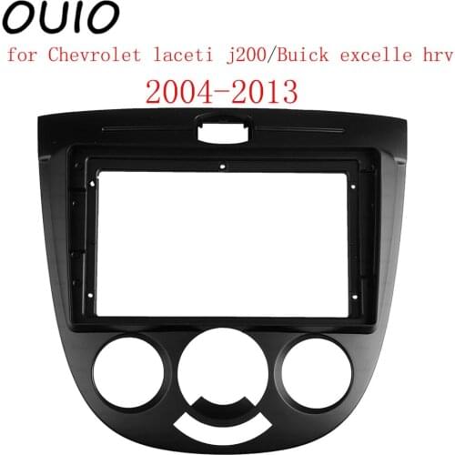 9 inch car dashboard Double 2Din frame decoration kit dashboard panel suitable for Chevrolet laceti j200 Buick excelle hrv frame