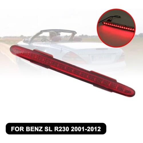 Car Additional High Brake Stop Light Third High For Mercedes-Benz SL R230 2002-2012 Mount Warning Turn Signal LED Lamp