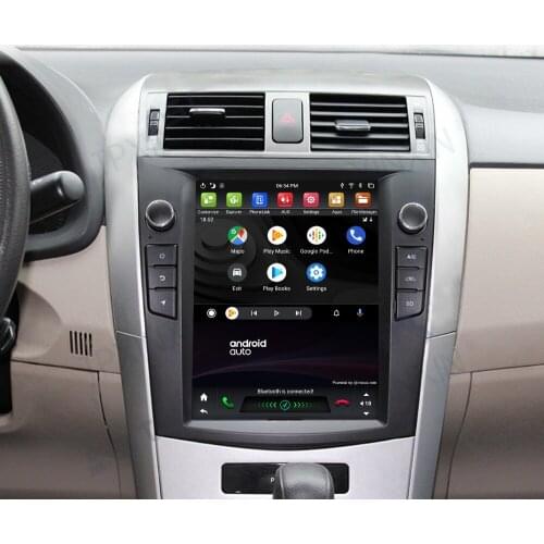 For Toyota Corolla 2008-2013 Android 9 Carplay Radio Player Car GPS Navigation Head Unit Car stereo BT WIFI