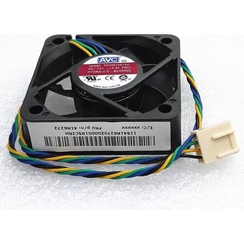 Da05015r12h Brand New AVC 5015 5cm Fan 4-Wire PWM Speed Control 12v 0.20a cooling fan