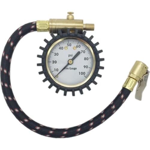 High Precision Dial Tire Air Pressure Gauge Meter Analog Diagnosis Tools Motorcycles Car Bike Truck Measuring Instrument