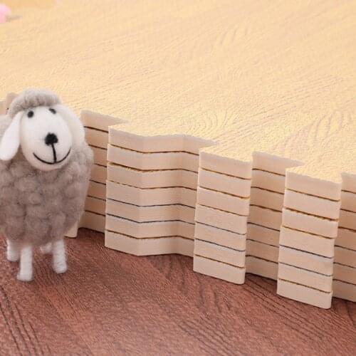 Wood Puzzle Mat Baby Foam Play Splicing Bedroom Thicken Soft Modern Floor Kids Rug Living Room Crawling Carpet