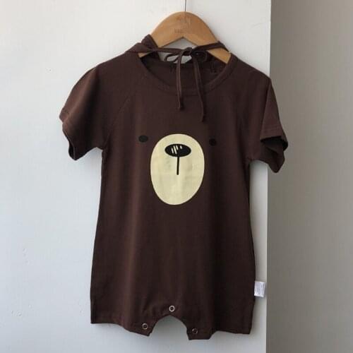 Newborn Baby Girl Boy Short Sleeve + Hat 2Pcs Solid Grey Casual Romper Jumpsuit Outfits Baby Clothes Summer Kids Baby Suit