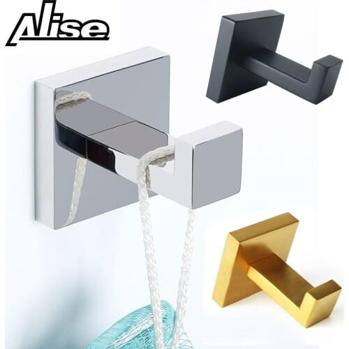 Robe Hook Wall Hook Towel Hook for Bathroom Stainless Steel Coat Hook Rustproof Hook Hanger Wall Mounted for Kitchen Hardware