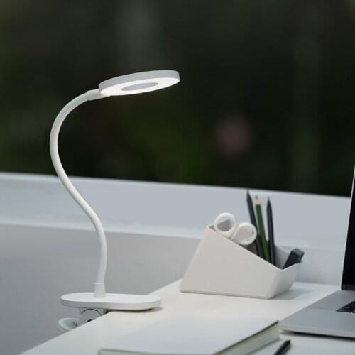 New Yeelight Touch On/off Switch 3 Mode Clip Desk Lamp 3900K Eye Protection Light Dimmer Rechargeable USB Led Table Lamp