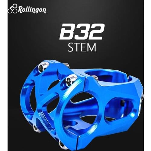 Rollingon childrens balance car -17 degree aluminum alloy stem B32 bicycle aluminum alloy faucet riser 30MM long