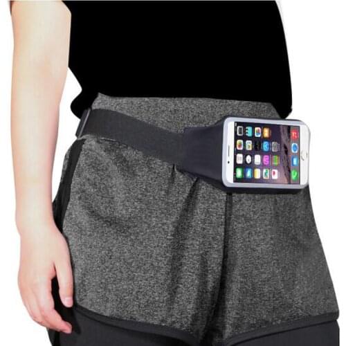 6 Inch Sports Running Waist Bag for iPhone Samsung Huawei Outdoor Jogging Belt Waterproof Phone Bag Case Gym Waist Holder Cover