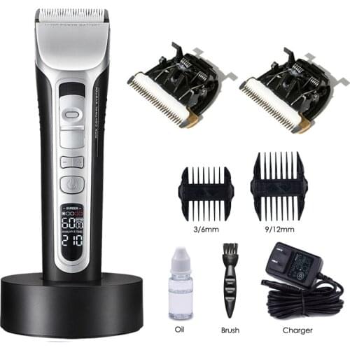 CHC 968 Professional Hair Trimmer Electric Hair Clipper For Men Children And Beards Hair Shaving Haircut Cutting Rechargeable